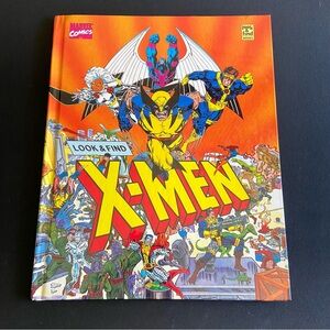 Look & Find Books  Marvel Comics Look And Find X-MEN 1992, Vintage